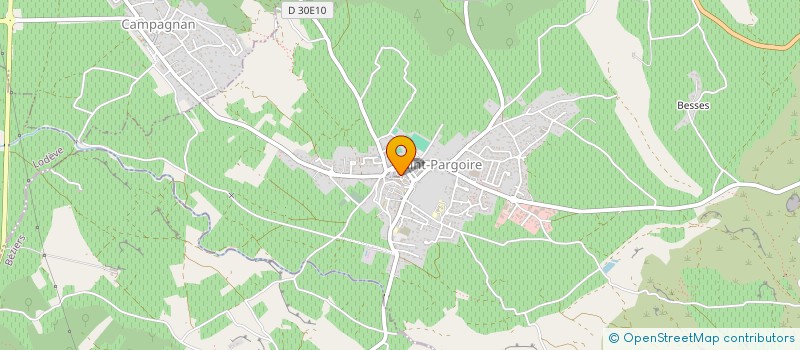 localisation de l'entreprise MADAME MARYSE BAUDOU  SAINT-PARGOIRE