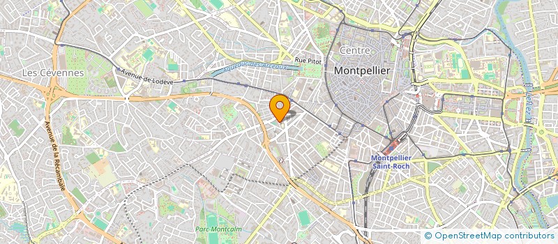 localisation de l'entreprise MADAME MARYSE BENCHIMOL à MONTPELLIER
