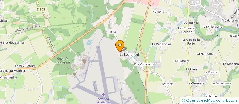 localisation de l'entreprise MADAME MARYSE BENSOUSSAN à PLEURTUIT