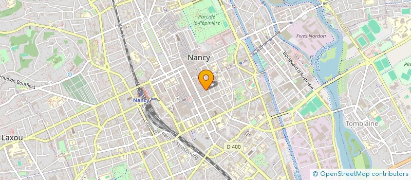 localisation de l'entreprise MADAME MARYSE BERCEVILLE  NANCY