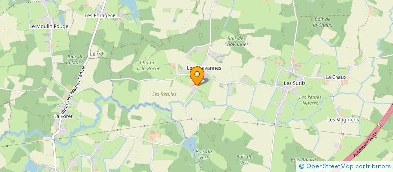 localisation de l'entreprise MADAME MARYSE BERNARD  SAVIGNY-EN-REVERMONT