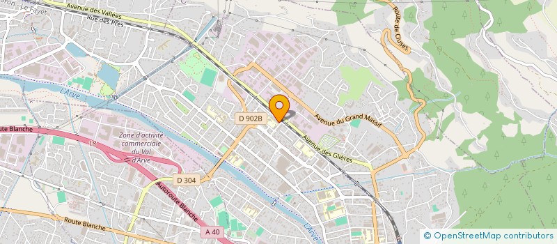 localisation de l'entreprise MADAME MARYSE BERTHET  CLUSES