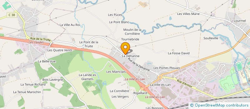 localisation de l'entreprise MADAME MARYSE BESNARD  LAMBALLE-ARMOR