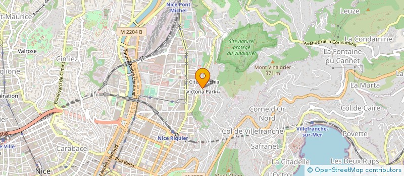 localisation de l'entreprise MADAME MARYSE BESSONE à NICE