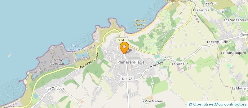 localisation de l'entreprise MADAME MARYSE BILLON à FREHEL