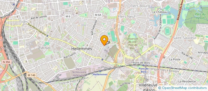 localisation de l'entreprise MADAME MARYSE BLANQUART à LILLE
