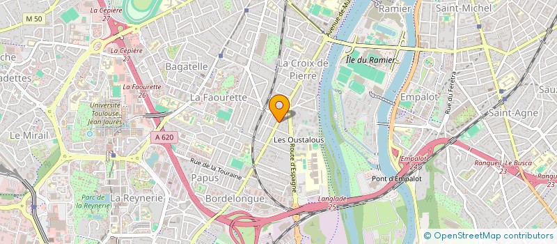 localisation de l'entreprise MADAME MARYSE BLAS à TOULOUSE