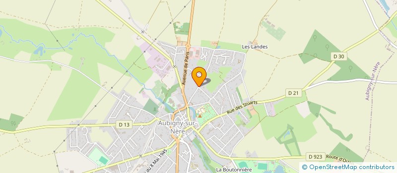 localisation de l'entreprise MADAME MARYSE BLONDEAU à AUBIGNY-SUR-NERE