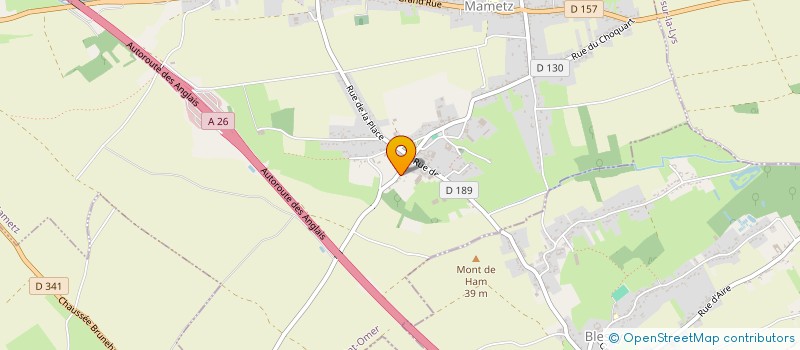 localisation de l'entreprise MADAME MARYSE BLONDEL  MAMETZ