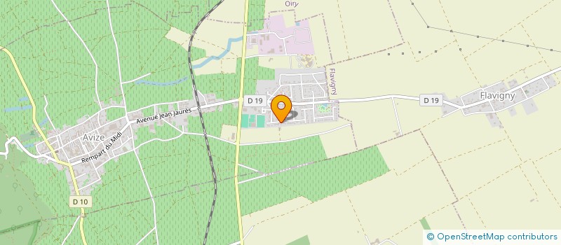 localisation de l'entreprise MADAME MARYSE BON  AVIZE