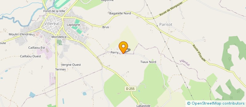 localisation de l'entreprise MADAME MARYSE BORD  VILLEREAL