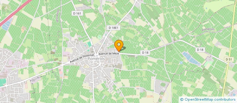 localisation de l'entreprise MADAME MARYSE BOTELLA  POMEROLS