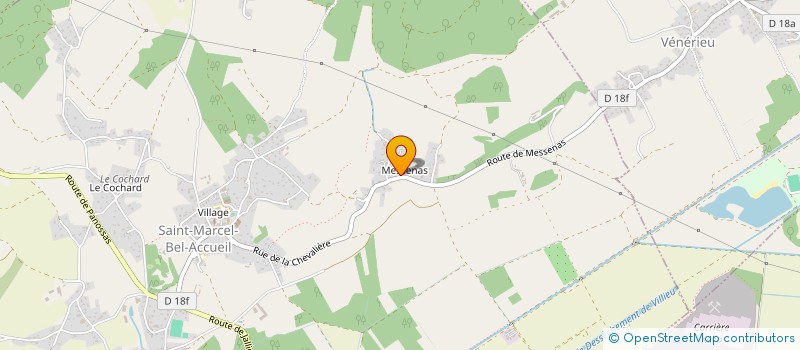 localisation de l'entreprise MADAME MARYSE BOTU  SAINT-MARCEL-BEL-ACCUEIL