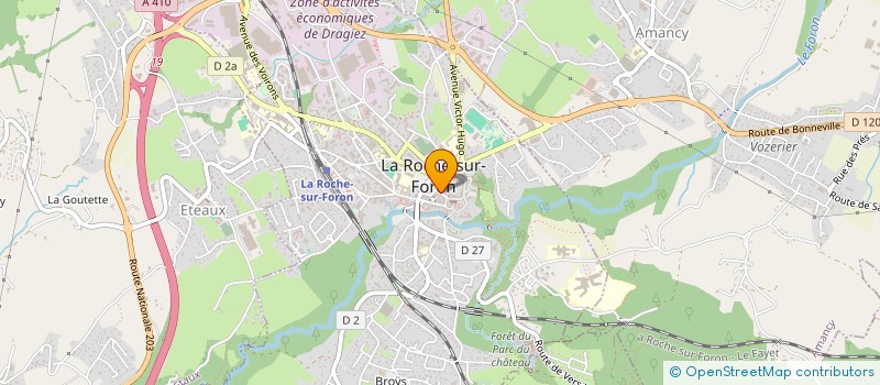 localisation de l'entreprise MADAME MARYSE BOUGAIN  LA ROCHE-SUR-FORON