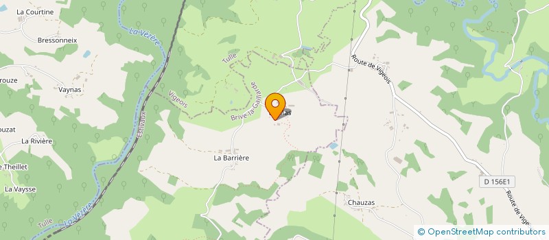 localisation de l'entreprise MADAME MARYSE BOURGET  ESTIVAUX