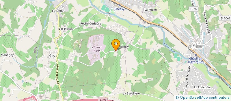 localisation de l'entreprise MADAME MARYSE BURGAT  SAINT-GERMAIN-NUELLES