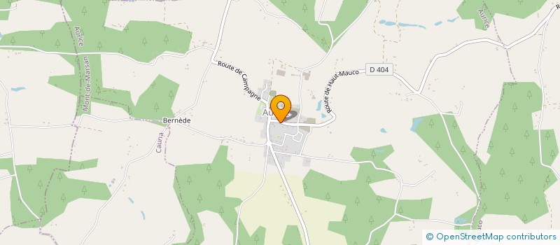 localisation de l'entreprise MADAME MARYSE BUSTON  AURICE