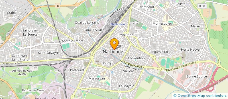 localisation de l'entreprise MADAME MARYSE CALOGERO à NARBONNE
