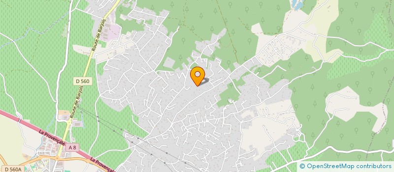 localisation de l'entreprise MADAME MARYSE CARDINAUX  SAINT-MAXIMIN-LA-SAINTE-BAUME