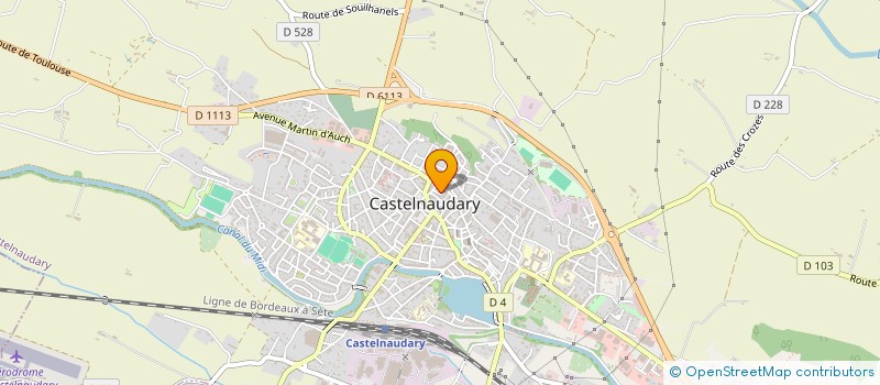 localisation de l'entreprise MADAME MARYSE CARRIE à CASTELNAUDARY