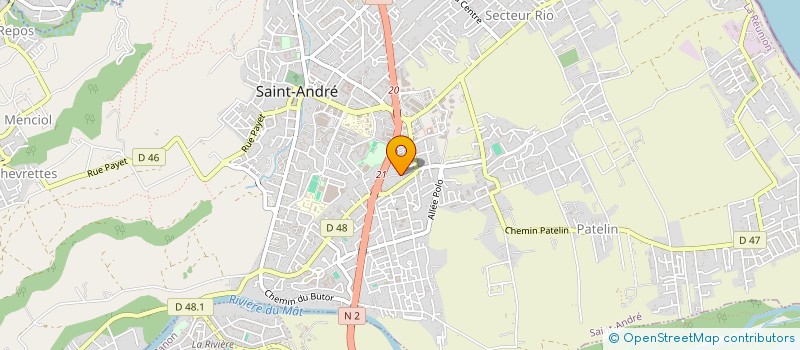 localisation de l'entreprise MADAME MARYSE CAZALERE  SAINT-ANDRE