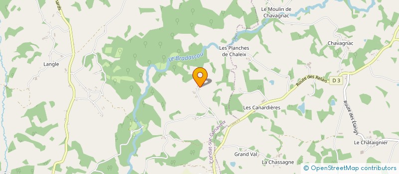 localisation de l'entreprise MADAME MARYSE CHASSAGNE à EYBURIE