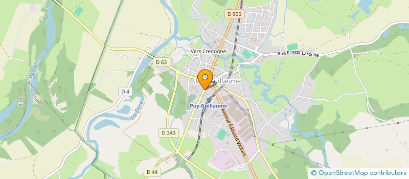 localisation de l'entreprise MADAME MARYSE CHASSIN à PUY-GUILLAUME