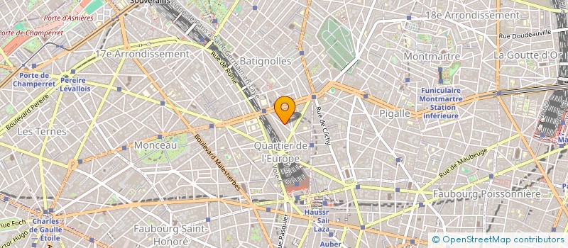 localisation de l'entreprise MADAME MARYSE COMBEMOREL  PARIS