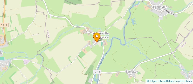 localisation de l'entreprise MADAME MARYSE CROCHEMORE  MARAINVILLE-SUR-MADON