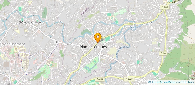 localisation de l'entreprise MADAME MARYSE CURRETTI à PLAN-DE-CUQUES