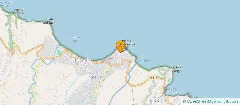 localisation de l'entreprise MADAME MARYSE DANIEL  LE LORRAIN