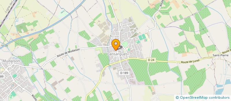 localisation de l'entreprise MADAME MARYSE DAUMAS  LANSARGUES