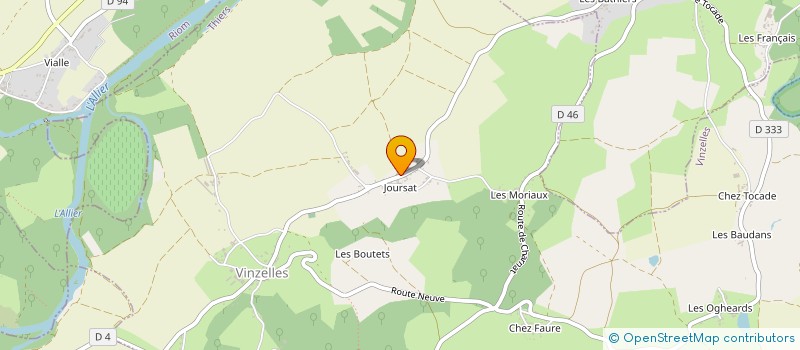 localisation de l'entreprise MADAME MARYSE DEFER à VINZELLES