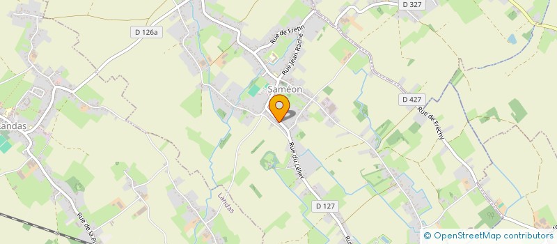 localisation de l'entreprise MADAME MARYSE DELMER  SAMEON