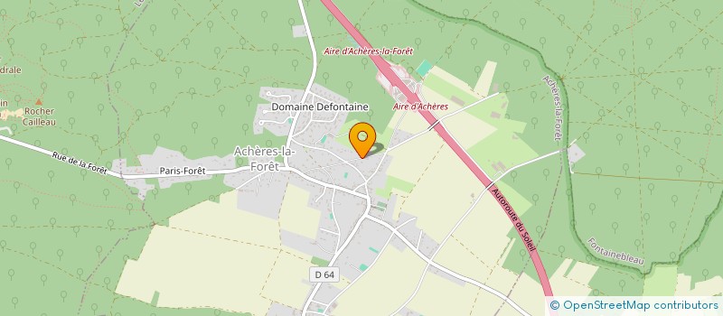 localisation de l'entreprise MADAME MARYSE DESMEDT à ACHERES-LA-FORET