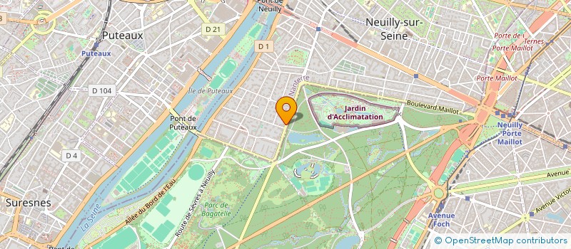 localisation de l'entreprise MADAME MARYSE DIALLO à NEUILLY-SUR-SEINE