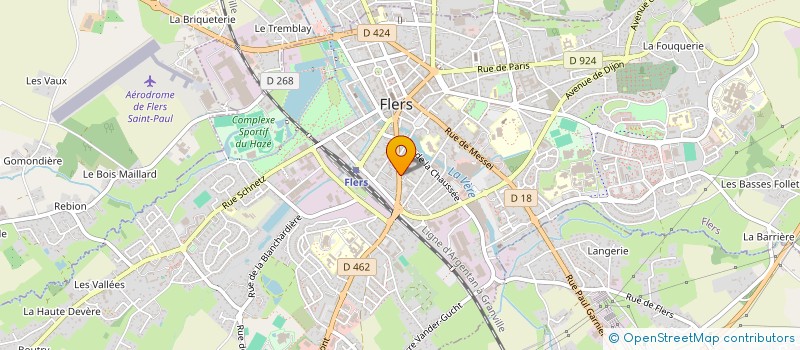 localisation de l'entreprise MADAME MARYSE DUBOIS à FLERS
