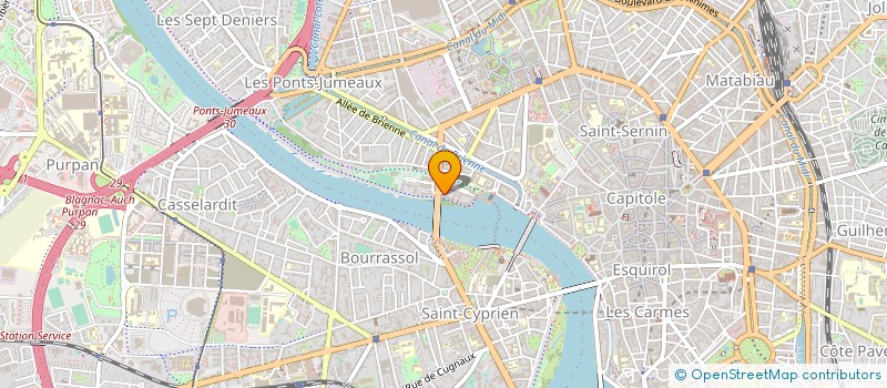 localisation de l'entreprise MADAME MARYSE DUCASSE à TOULOUSE