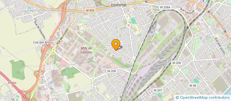 localisation de l'entreprise MADAME MARYSE DUCHATEAU à LILLE