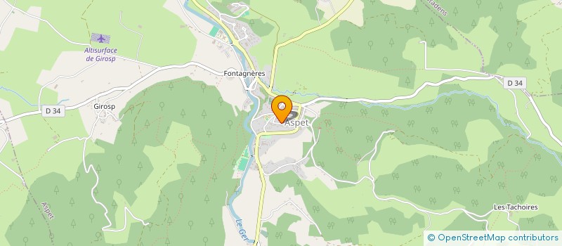 localisation de l'entreprise MADAME MARYSE DUCHEIN à ASPET