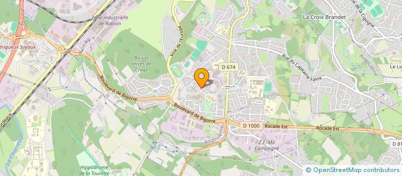 localisation de l'entreprise MADAME MARYSE DUMEIX à ANGOULEME