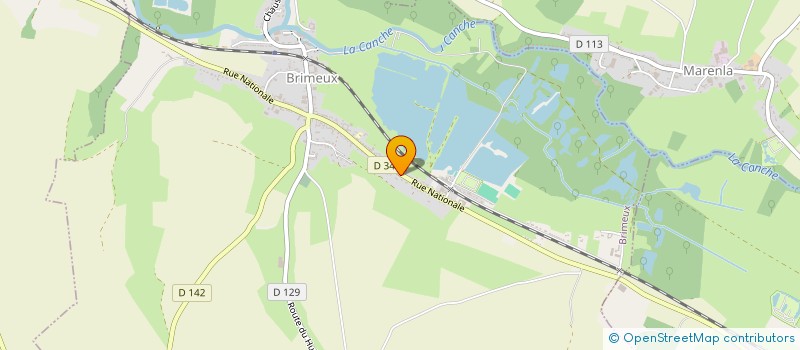 localisation de l'entreprise MADAME MARYSE DUMEZ  BREXENT-ENOCQ