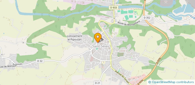 localisation de l'entreprise MADAME MARYSE DUTOYA  SAINT-SEVER