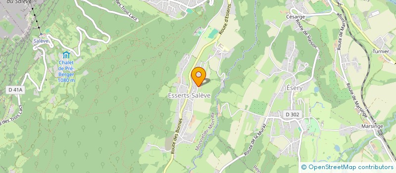 localisation de l'entreprise MADAME MARYSE DUTRUEL  MONNETIER-MORNEX