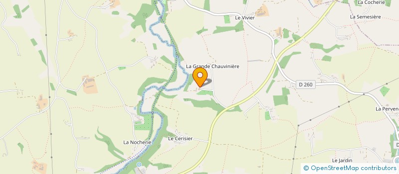 localisation de l'entreprise MADAME MARYSE DUVAL à CHAMPSECRET