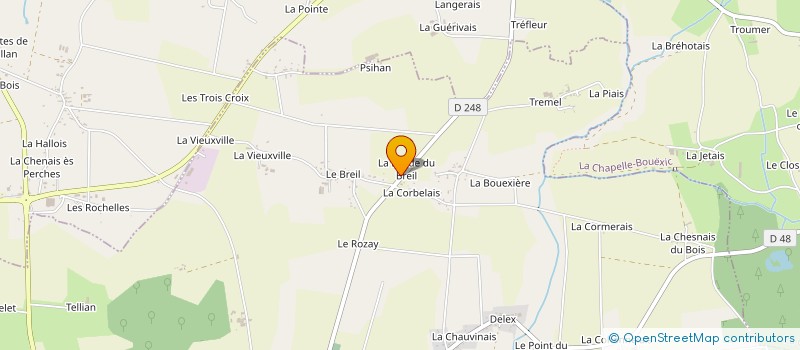 localisation de l'entreprise MADAME MARYSE EON  COMBLESSAC