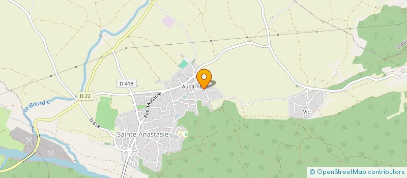 localisation de l'entreprise MADAME MARYSE EXBRAYAT  SAINTE-ANASTASIE