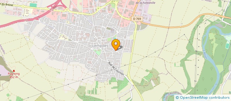 localisation de l'entreprise MADAME MARYSE FICHOT à LEMPDES