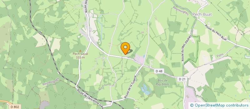 localisation de l'entreprise MADAME MARYSE FONTAINE  REYREVIGNES