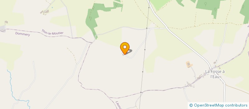 localisation de l'entreprise MADAME MARYSE FORTIER  THIN-LE-MOUTIER